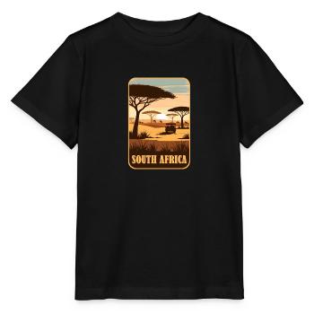 Afrique du Sud Afrika Safari - T-shirt bio MINI CREATOR Stanley/Stella Enfant - noir - Devant - Mikhail (115cm)