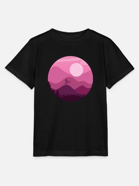 Mountainbiker - Stanley/Stella Kinder T-Shirt MINI CREATOR - Schwarz