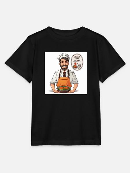 Die Gourmet-Couture - Stanley/Stella Kinder T-Shirt MINI CREATOR - Schwarz