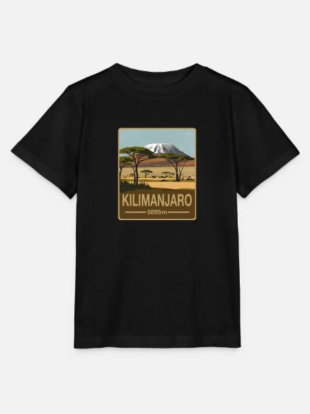 Kilimanjaro - Stanley/Stella Kinder-T-shirt MINI CREATOR  - zwart