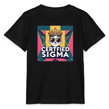 Certified sigma - Stanley/Stella MINI CREATOR Kids’ T-Shirt - black - Front - Mikhail (115cm)