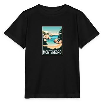 Montenegro - Stanley/Stella MINI CREATOR Kids’ T-Shirt - black - Front - Mikhail (115cm)