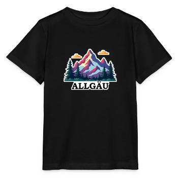 Allgäu colorful - Stanley/Stella MINI CREATOR Kids’ T-Shirt - black - Front - Mikhail (115cm)