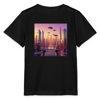 Kunst - Stanley/Stella Kinder T-Shirt MINI CREATOR  - Schwarz - Vorne - Mikhail (115cm)