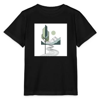 Kreativität - Stanley/Stella Kinder T-Shirt MINI CREATOR  - Schwarz - Vorne - Mikhail (115cm)