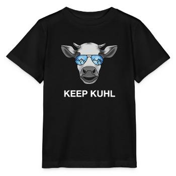 Keep Kuhl - Stanley/Stella Kinder T-Shirt MINI CREATOR  - Schwarz - Vorne - Mikhail (115cm)