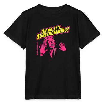 T-shirt Surströmming pour les fans de poissons puants - T-shirt bio MINI CREATOR Stanley/Stella Enfant - noir - Devant - Mikhail (115cm)
