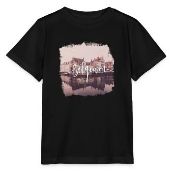 Belgium - Stanley/Stella MINI CREATOR Kids’ T-Shirt - black - Front - Mikhail (115cm)