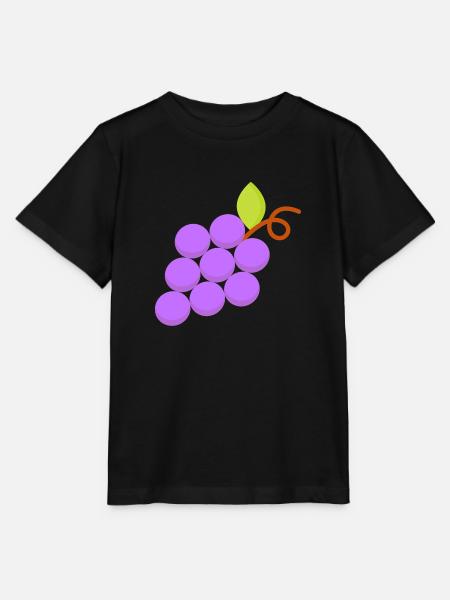 Traube - Stanley/Stella Kinder T-Shirt MINI CREATOR - Schwarz