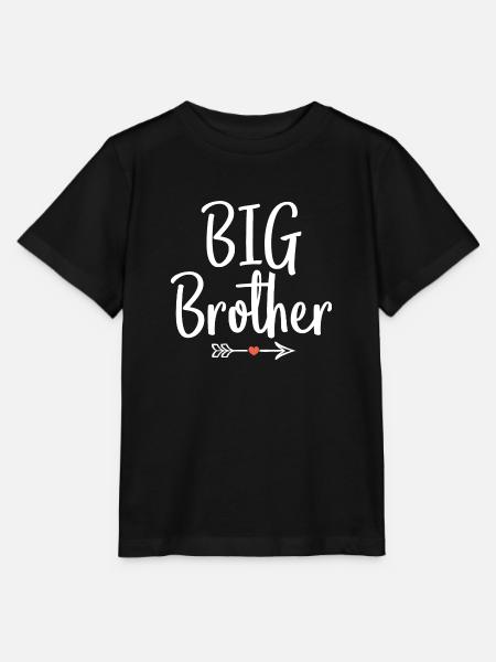 big brother cadeau grand frère - T-shirt MINI CREATOR barn från Stanley/Stella - svart