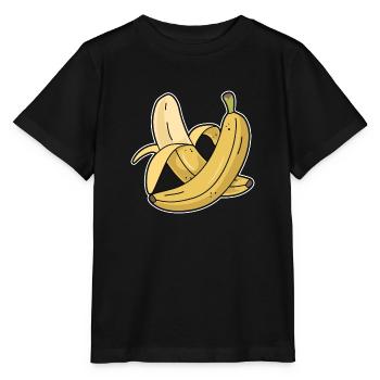 Banane - T-shirt bio MINI CREATOR Stanley/Stella Enfant - noir - Devant - Mikhail (115cm)