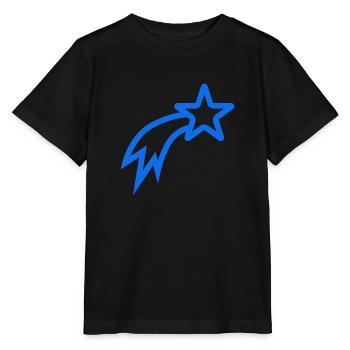 Étoile filante Stern - T-shirt bio MINI CREATOR Stanley/Stella Enfant - noir - Devant - Mikhail (115cm)