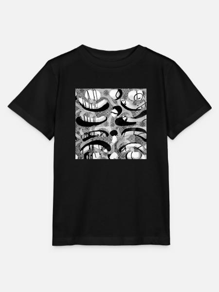 Pattern - Stanley/Stella Kinder T-Shirt MINI CREATOR - Schwarz