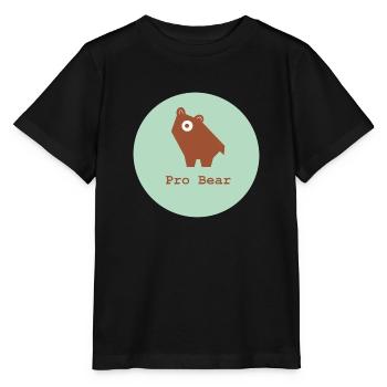 Pro Baer, Pro Natura, Pro Brownbaer - T-shirt bio MINI CREATOR Stanley/Stella Enfant - noir - Devant - Mikhail (115cm)