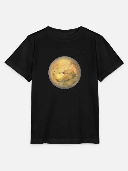 Planet Mars - Stanley/Stella Kinder T-Shirt MINI CREATOR - Schwarz