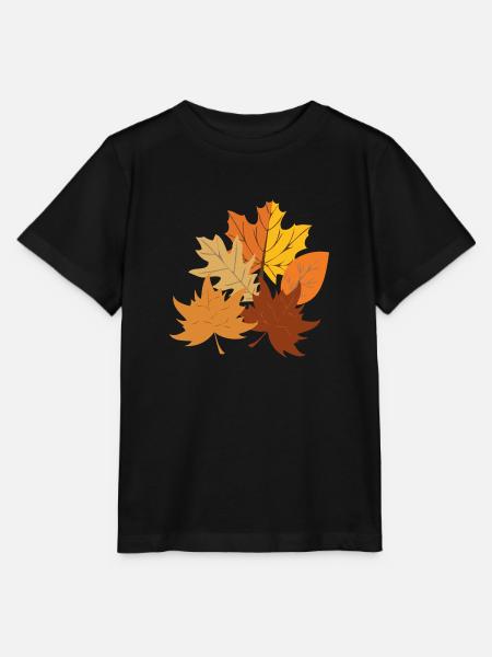 Herbstzeit - Stanley/Stella Kinder T-Shirt MINI CREATOR - Schwarz