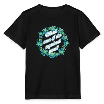 Que puis-je faire contre vous? - T-shirt bio MINI CREATOR Stanley/Stella Enfant - noir - Devant - Mikhail (115cm)