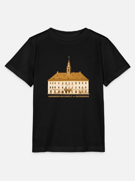 Annaberg Buchholz Rathaus Erzegebirge Sachsen - Stanley/Stella Kinder T-Shirt MINI CREATOR  - Schwarz