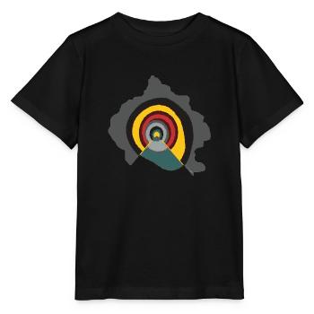 Portail astral - T-shirt bio MINI CREATOR Stanley/Stella Enfant - noir - Devant - Mikhail (115cm)