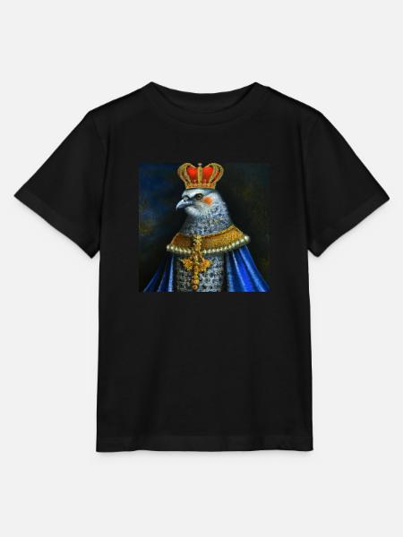 Adler in der Krone - Stanley/Stella Kinder T-Shirt MINI CREATOR - Schwarz