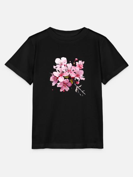 Blume - Stanley/Stella Kinder T-Shirt MINI CREATOR - Schwarz