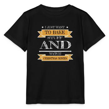 Bodybuilding Confectioner Baking Chef Baker Work - Stanley/Stella MINI CREATOR Kids’ T-Shirt - black - Front - Mikhail (115cm)