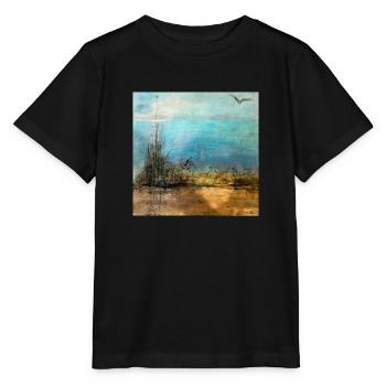 LE DESERT - T-shirt bio MINI CREATOR Stanley/Stella Enfant - noir - Devant - Mikhail (115cm)