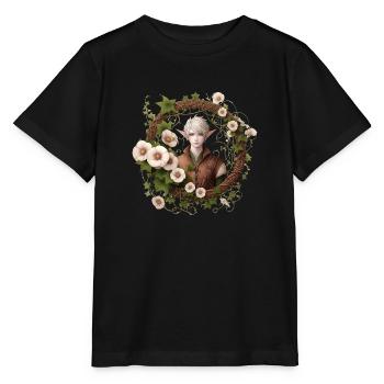 Blumenelf - Stanley/Stella Kinder T-Shirt MINI CREATOR  - Schwarz - Vorne - Mikhail (115cm)