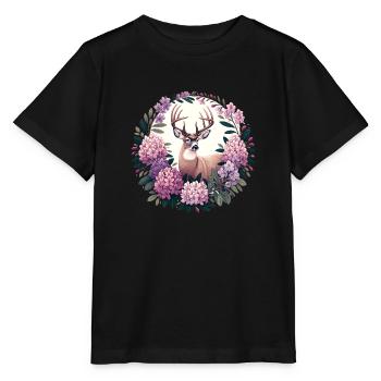 Bock - Stanley/Stella Kinder T-Shirt MINI CREATOR  - Schwarz - Vorne - Mikhail (115cm)
