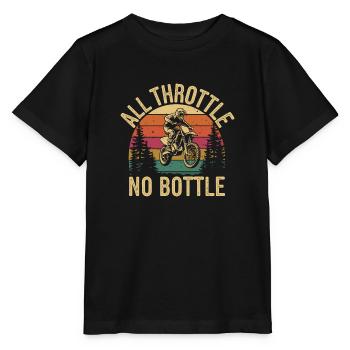 Pure motocross passion - Stanley/Stella MINI CREATOR Kids’ T-Shirt - black - Front - Mikhail (115cm)