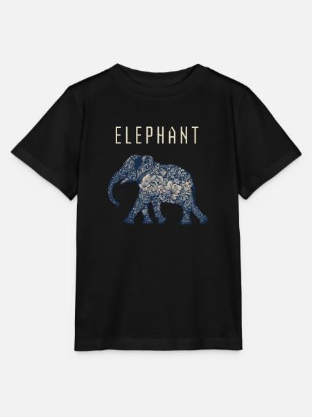 Elephant - Stanley/Stella Kinder T-Shirt MINI CREATOR - Schwarz
