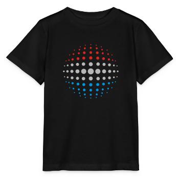 geo_dotsphere_luxembourg_3c01 - Stanley/Stella Kinder T-Shirt MINI CREATOR  - Schwarz - Vorne - Mikhail (115cm)