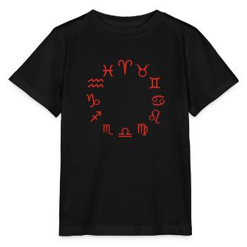 Sternzeichen - Stanley/Stella Kinder T-Shirt MINI CREATOR  - Schwarz - Vorne - Mikhail (115cm)