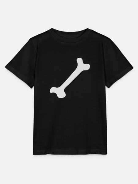 Knochen - Bone 2 - Stanley/Stella Kinder T-Shirt MINI CREATOR - Schwarz
