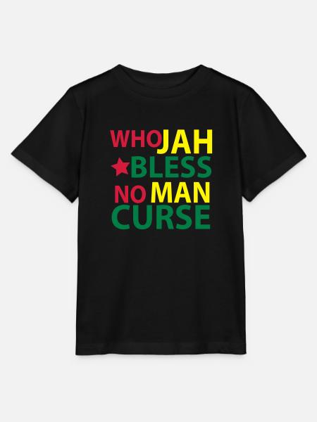 who jah bless - Stanley/Stella Kinder T-Shirt MINI CREATOR  - Schwarz
