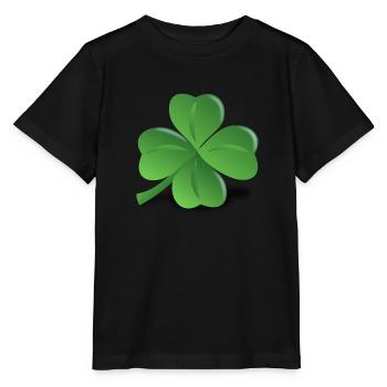 Trèfle - T-shirt bio MINI CREATOR Stanley/Stella Enfant - noir - Devant - Mikhail (115cm)
