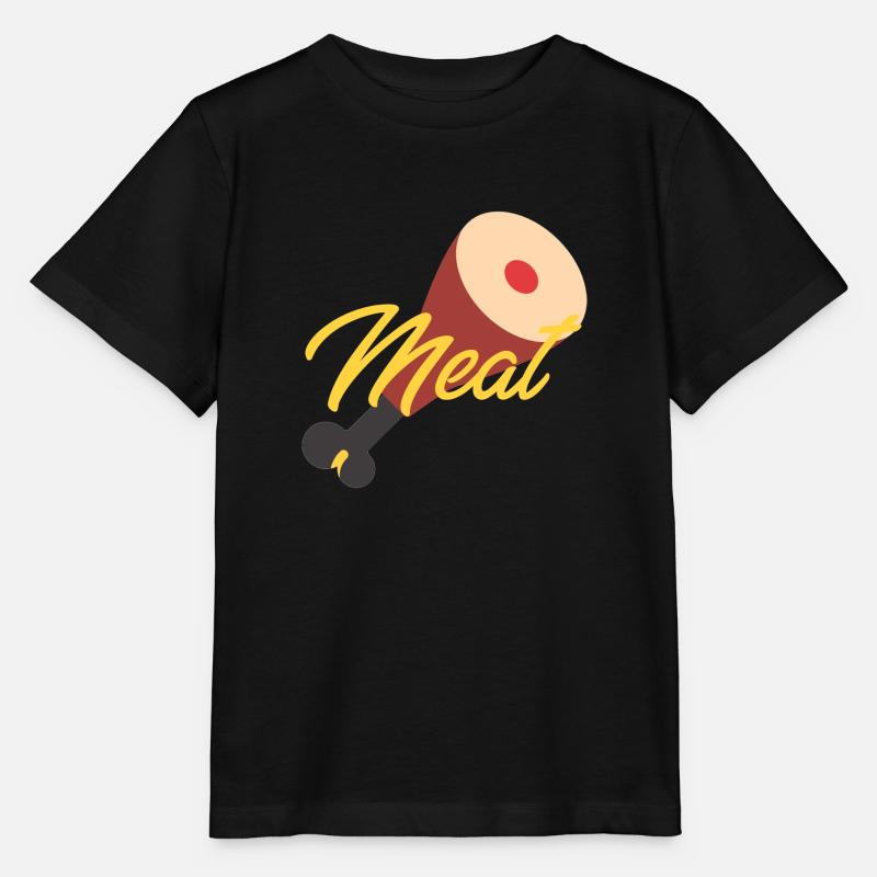 Meat - T-shirt bio MINI CREATOR Stanley/Stella Enfant - noir