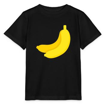 Banane - T-shirt bio MINI CREATOR Stanley/Stella Enfant - noir - Devant - Mikhail (115cm)