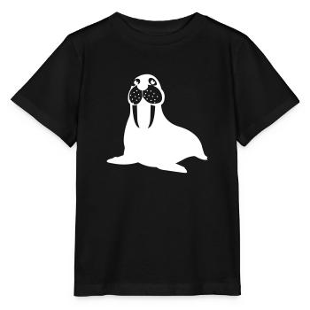 morse - T-shirt bio MINI CREATOR Stanley/Stella Enfant - noir - Devant - Mikhail (115cm)