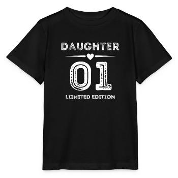 Fille 01 - T-shirt bio MINI CREATOR Stanley/Stella Enfant - noir - Devant - Mikhail (115cm)