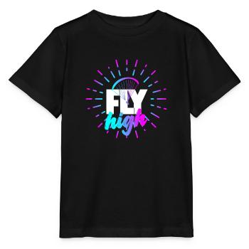 FLY high 2 - Stanley/Stella Kinder T-Shirt MINI CREATOR  - Schwarz - Vorne - Mikhail (115cm)