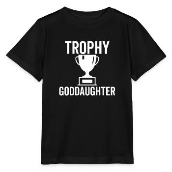 Trophée Filleule - T-shirt bio MINI CREATOR Stanley/Stella Enfant - noir - Devant - Mikhail (115cm)