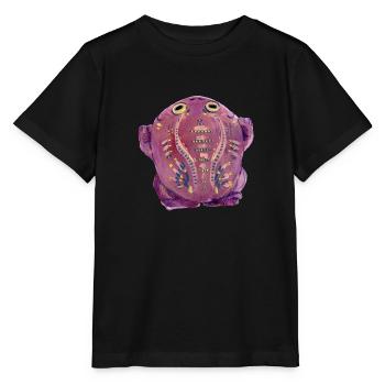 Purple Kröte - Stanley/Stella Kinder T-Shirt MINI CREATOR  - Schwarz - Vorne - Mikhail (115cm)