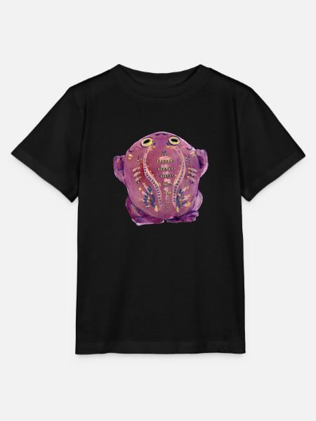 Purple Kröte - Stanley/Stella Kinder T-Shirt MINI CREATOR  - Schwarz