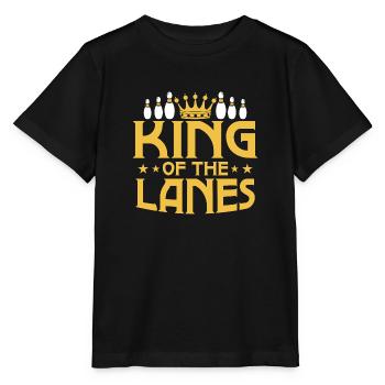 King Of The Lanes Team Player StrikeBowling - Stanley/Stella MINI CREATOR Kids’ T-Shirt - black - Front - Mikhail (115cm)