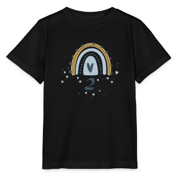 2 garçons d’anniversaire - T-shirt bio MINI CREATOR Stanley/Stella Enfant - noir - Devant - Mikhail (115cm)