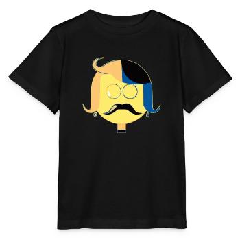 Mister Jeko - T-shirt bio MINI CREATOR Stanley/Stella Enfant - noir - Devant - Mikhail (115cm)