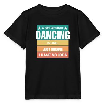 Dancing Dance Music - Stanley/Stella MINI CREATOR Kids’ T-Shirt - black - Front - Mikhail (115cm)