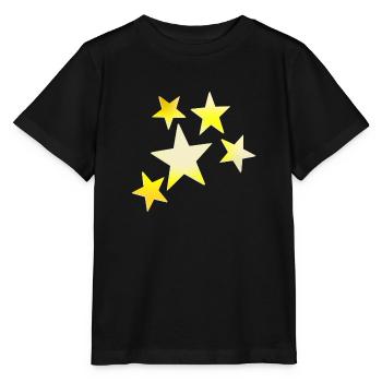 Stern - Stanley/Stella Kinder T-Shirt MINI CREATOR  - Schwarz - Vorne - Mikhail (115cm)