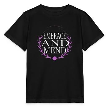 Pouvoir de guérison Guérison holistique Encouragement - T-shirt bio MINI CREATOR Stanley/Stella Enfant - noir - Devant - Mikhail (115cm)